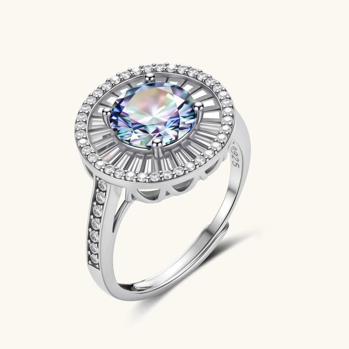Starlight Halo Ring