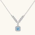 Celestial Arc Moissanite Necklace