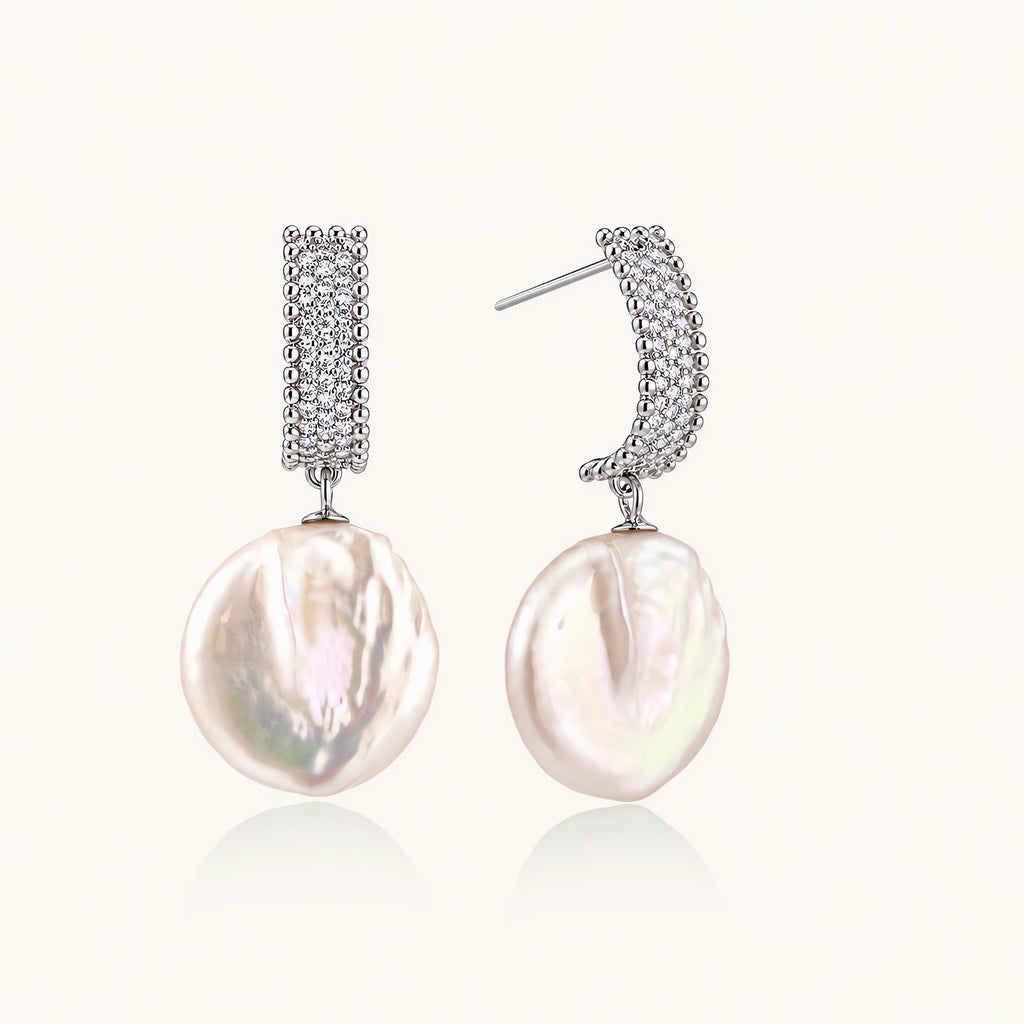 Baroque Pearl Drop Earrings