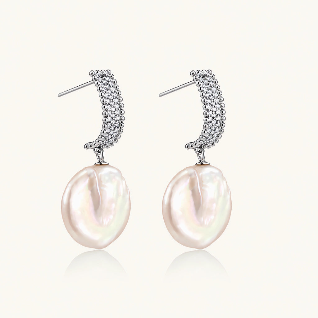 Baroque Pearl Drop Earrings