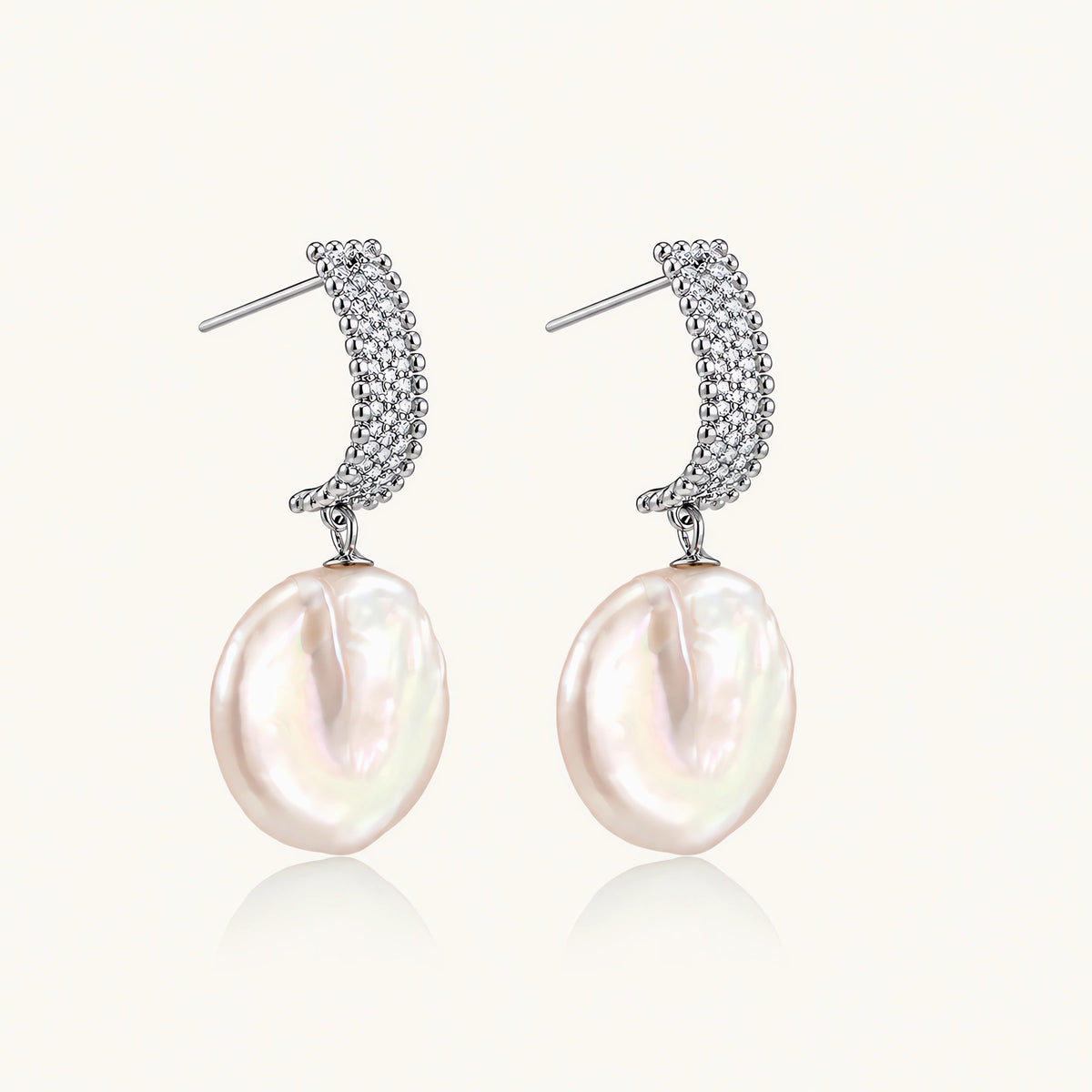 Baroque Pearl Drop Earrings