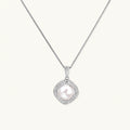 Halo Pearl Statement Necklace