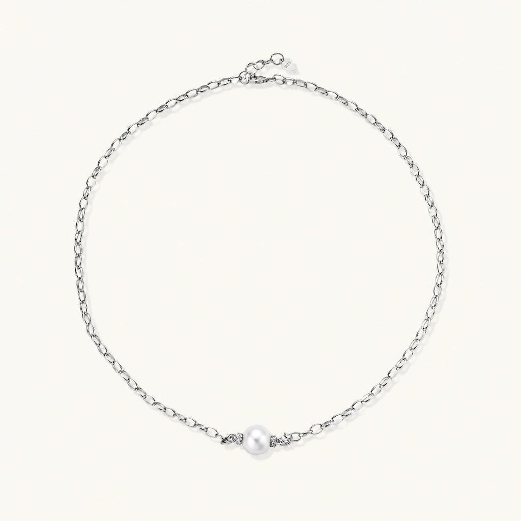 Luna Pearl Chain Necklace