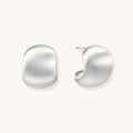 Brushed Silver Studs